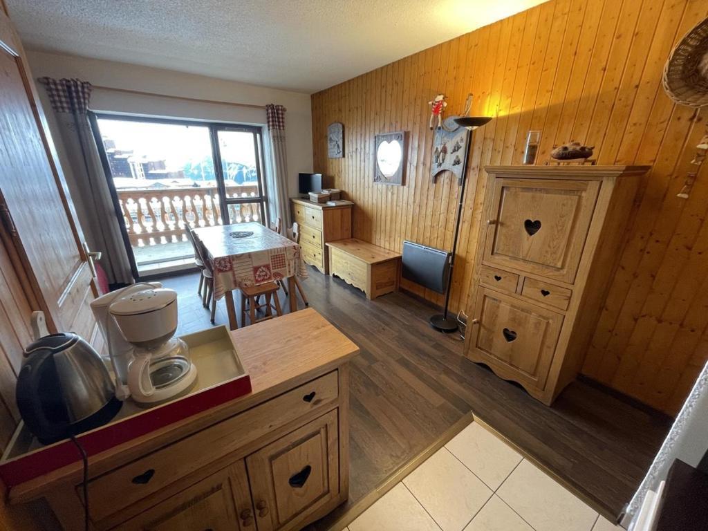 Superbe Studio Avec Vue Exceptionnelle Alpe d'Huez Bagian luar foto